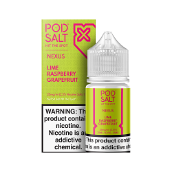 Pod Salt Lime Raspberry Grapefruit (Limon, Ahududu, Greyfurt)